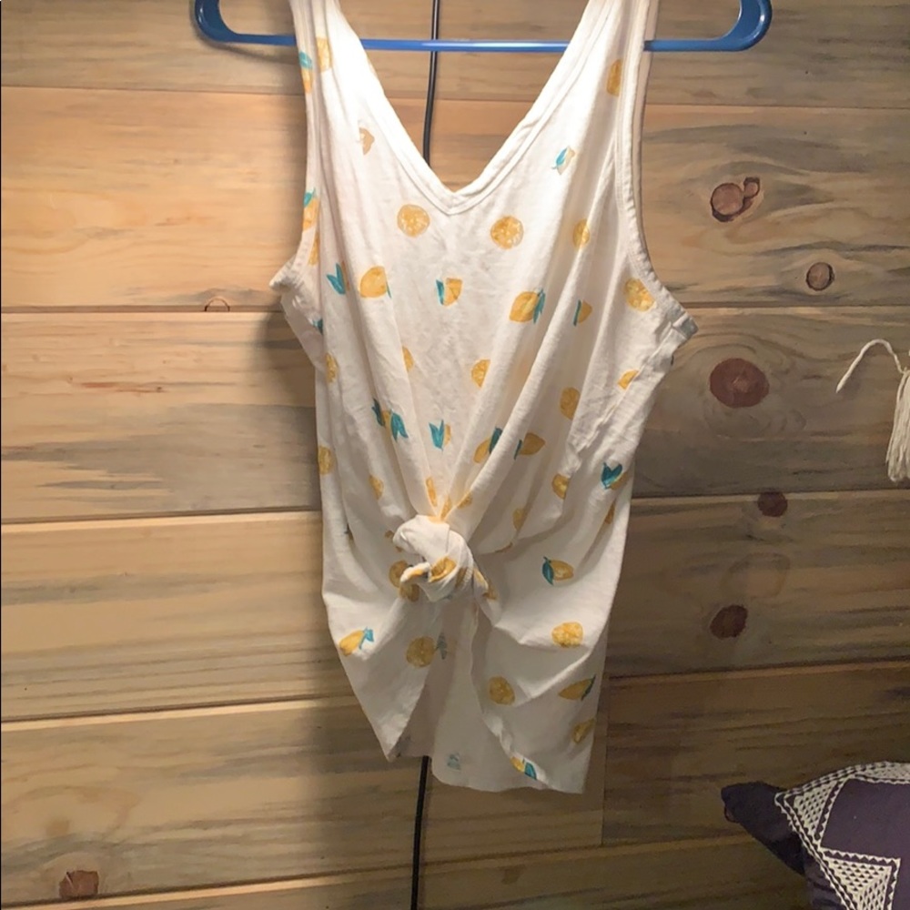 Lemon tank top